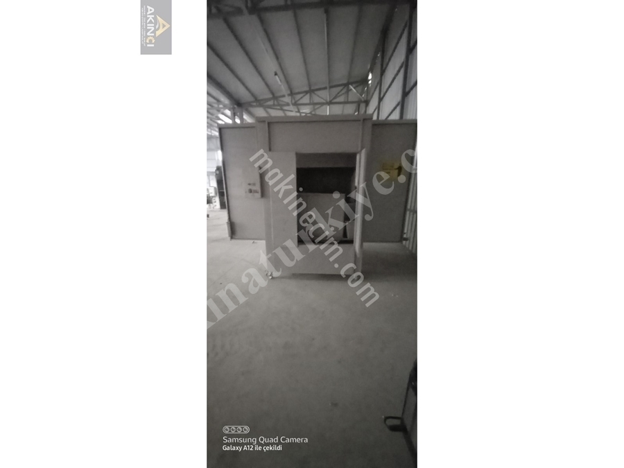 7X2,4X1,2 Metre Kutu Tipi Toz Boya Fırını