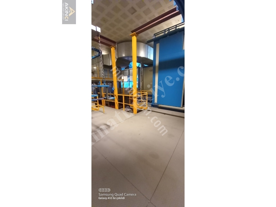 Traktör İmalatı İçin Elektrostatik Yaş Boya Kabini