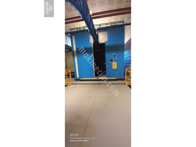 Traktör İmalatı İçin Elektrostatik Yaş Boya Kabini - 3