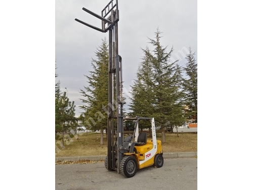 3 Ton 6 Metre Tripleks Asansörlü Dizel Forklift