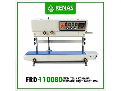 6-12 Metre/Dakika Dikey Konveyörlü Poşet Yapıştırma Makinası