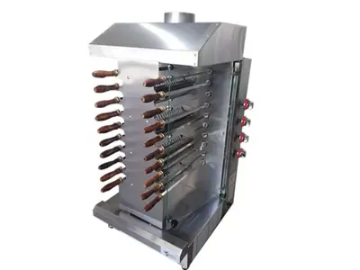 Machine à kebab à gaz pour 20 broches