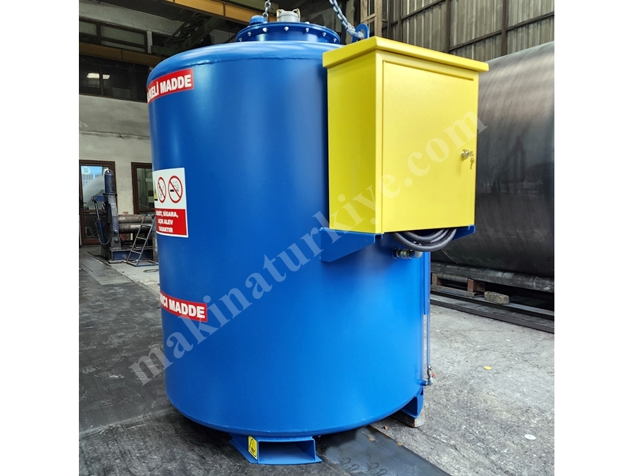 Réservoir à carburant vertical hors sol de 3000 L avec pompe intégrée