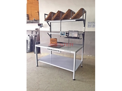 100X170cm Packing Station Paketleme Ve Tasnif Masası - 5