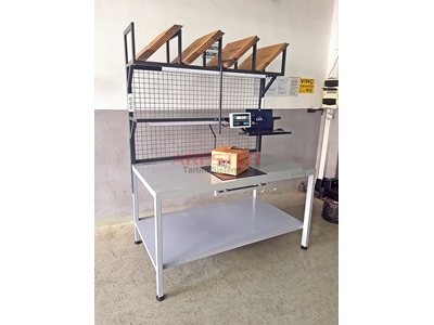 100X170cm Packing Station Paketleme Ve Tasnif Masası - 2
