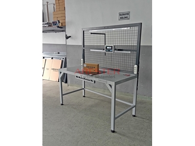 80X170cm Packing Station Paketleme Ve Tasnif Masası  - 4