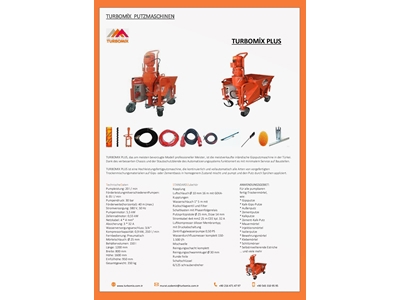 Turbomix Putzmaschınen