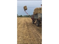 Trailer Side Hay Bale Loading Attachment - 2