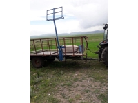 Trailer Side Hay Bale Loading Attachment - 0