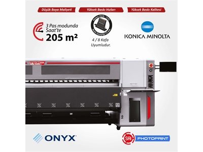 Partner Orion Pro Konica 1024İ / 13Pl (4-8 Kafa) Solvent Baskı Makinası