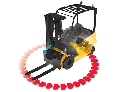 3 Ton (3-7 Metre) Akülü Forklift - 1