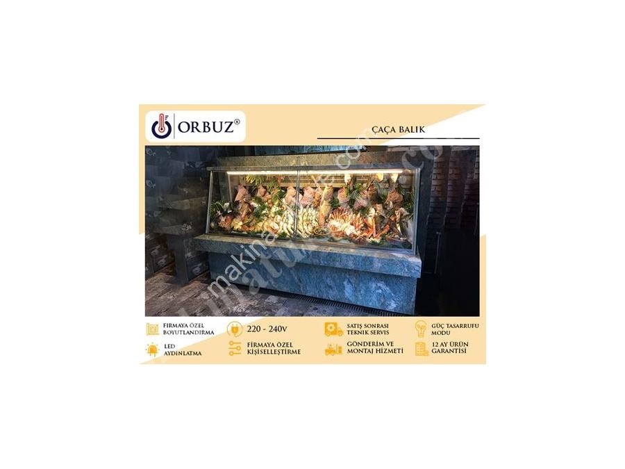 Sprat-Fischvitrine