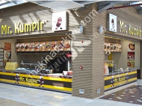 Kumpir and Waffle Refrigerator Cabinet