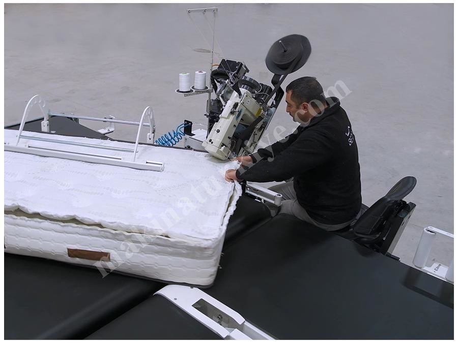 25-30 Mattresses / Hour Automatic Tape Edge Machine