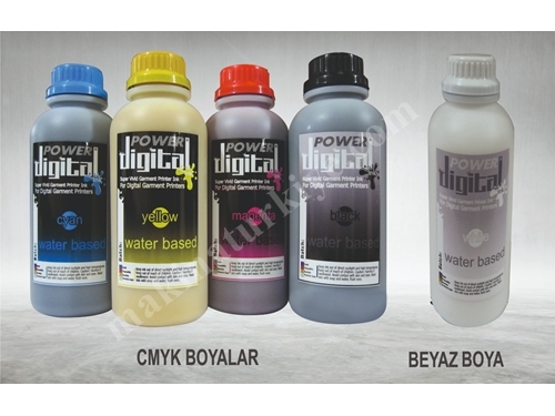 DTF Pigment Baskı Boyası