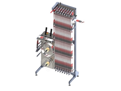 Double Coil Feeding Label Warping Machine - 0