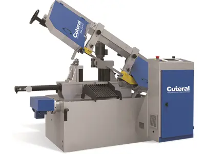 Scie à ruban automatique à contrôle PLC avec ouverture de 280 mm