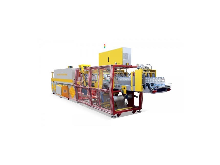 20-24 Paket / Dakika Overlap Sistem Tam Otomatik Shrink Makinası