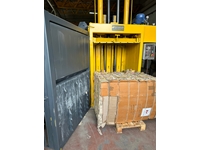 Пресс для вертикальной упаковки мусора 40 тонн - 6