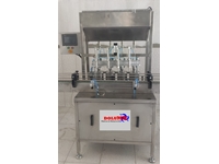 4-Head Linear Automatic Liquid Filling Machine - 0