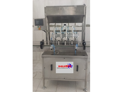 4'Lü Lineer Otomatik Sıvı Dolum Makinası - 0