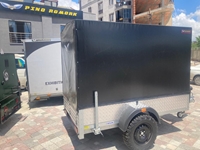 Awning Cabin Load Transport Trailer with Pull Iron - 3