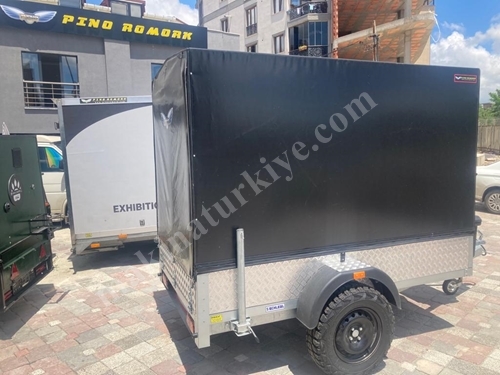 Awning Cabin Load Transport Trailer with Pull Iron