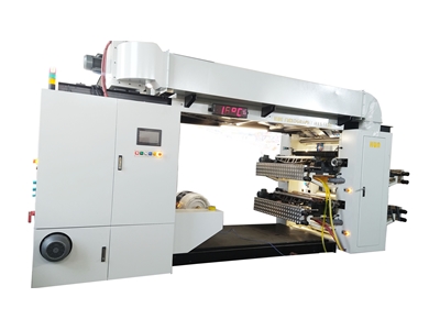 4 Renk Stack Tip Servodrive Flekso Baskı Makinası - 0