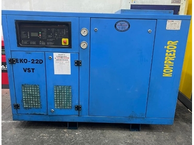 22 Kw 30 Hp Direk Akuple İnvertörlü Vidalı Kompresör - 0