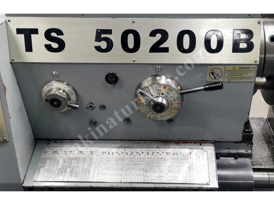 Ø 500 mm (2000 mm ) Üniversal Torna Tezgahı