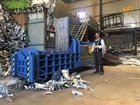 650X600X1450mm Metal Waste Baler Press - 4