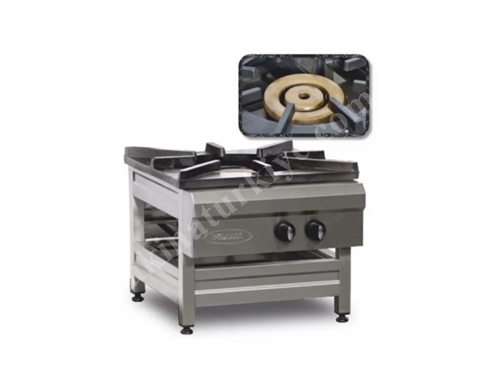 3-Sided Natural Gas Floor Cooker