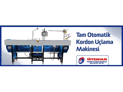 SM-5030 Tam Otomatik Kordon Uçlama Makinesi