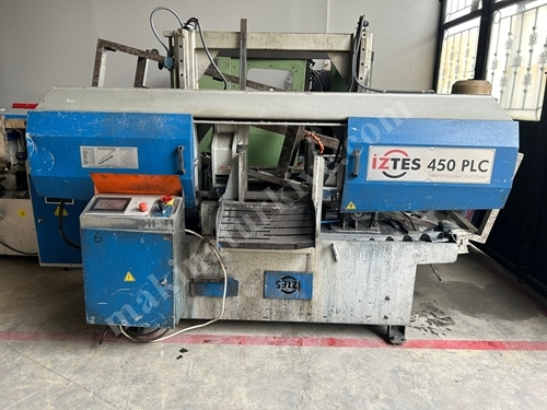 450 Plc Servo Sürmeli Şerit Testere Tezgahı