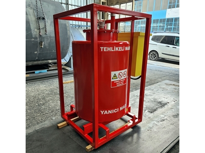500 Lt 12&24 V Pompa Akü Beslemeli Kapasiteli Transfer Sistemli Yakıt Tankı - 4