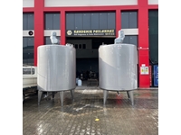 5000 Lt Cosmetic Chemical Liquid Storage and Mixing Mixer - 6