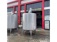 5000 Lt Cosmetic Chemical Liquid Storage and Mixing Mixer - 5