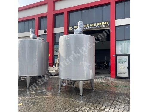5000 Lt Cosmetic Chemical Liquid Storage and Mixing Mixer