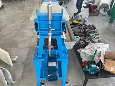 250x250 Pallet Filter Press - 10