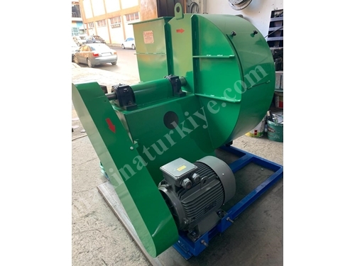 100000 m3 Kayış Kasnaklı Kabinli Radyal Fan