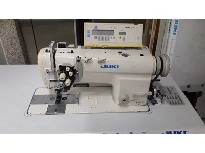 Juki Lh-3188-77 Cancel Big Shuttle Electronic Double Needle Sewing Machine