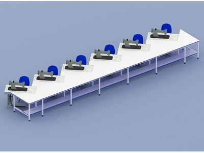 Tek Taraflı Z Tip Dikiş Makina Tezgahı - 2