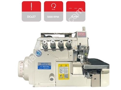 WZ-5214L 5 İplik Ters Overlok Makinesi - 0