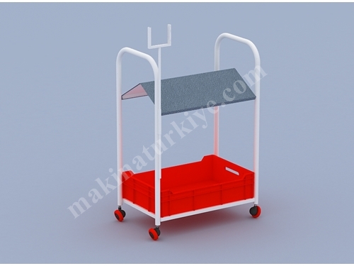 40x65 Cm Bombeli Transport Taşıma Arabası