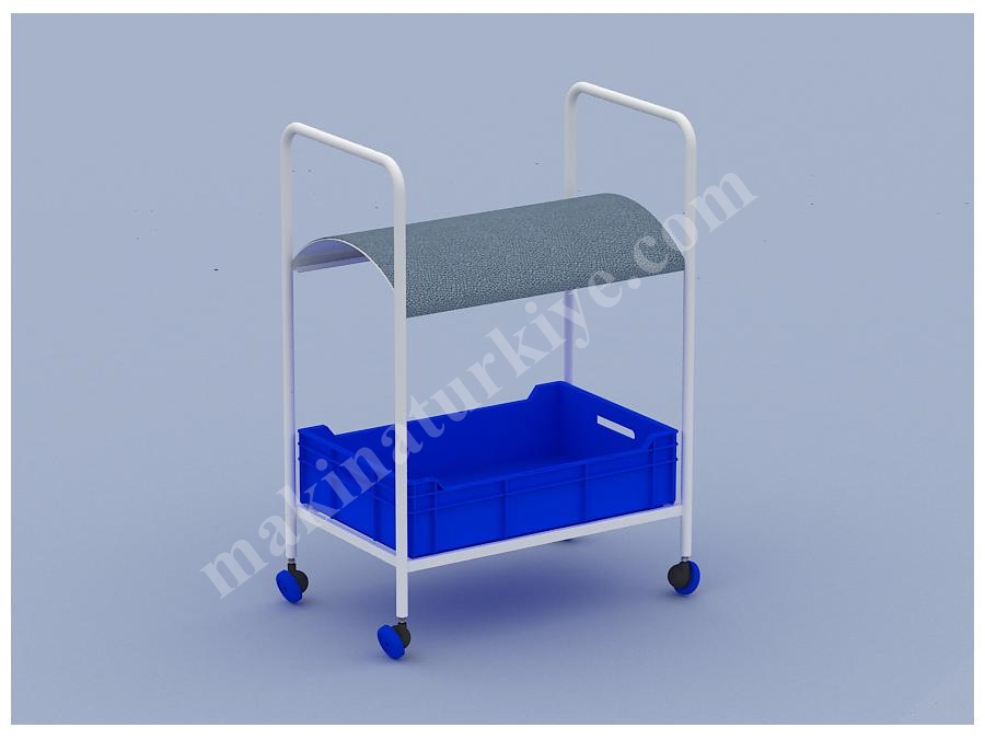 40x65 Cm Tek Sepetli Transport Taşıma Arabası