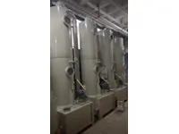 Unité de lavage des gaz résiduaires de bijouterie