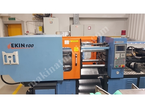 100 Ton Ekin Plastik Kalıplama Ve Enjeksiyon Makinası