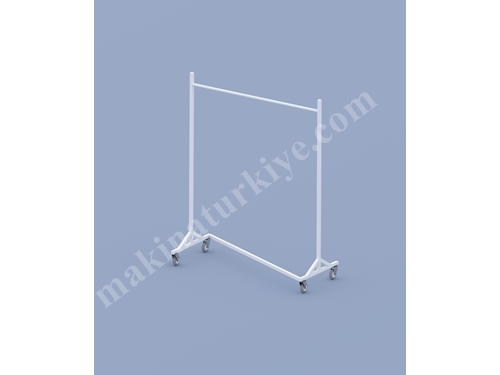 50x150 Cm Tekerlekli Z Tipi Askılı Taşıma Arabası