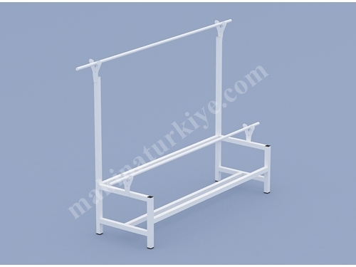60x180 Cm Sabit Ayaklı Kumaş Açma Aparatı
