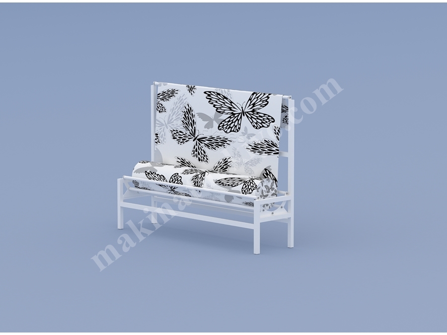 60X180 Cm Sabit Ayaklı Top Kumaş Açma Aparatı